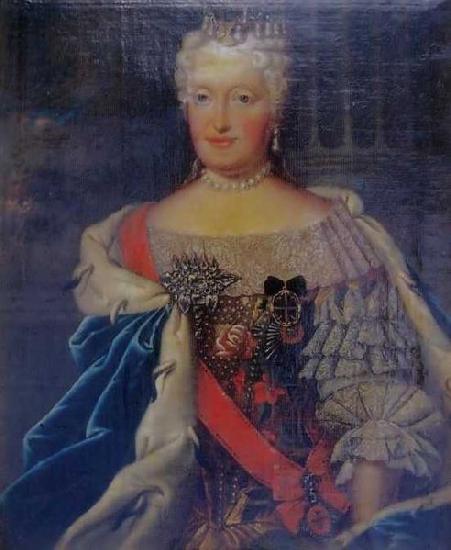 Louis de Silvestre Portrait of Maria Josepha of Austria (1699-1757), Queen consort of Poland oil painting image
